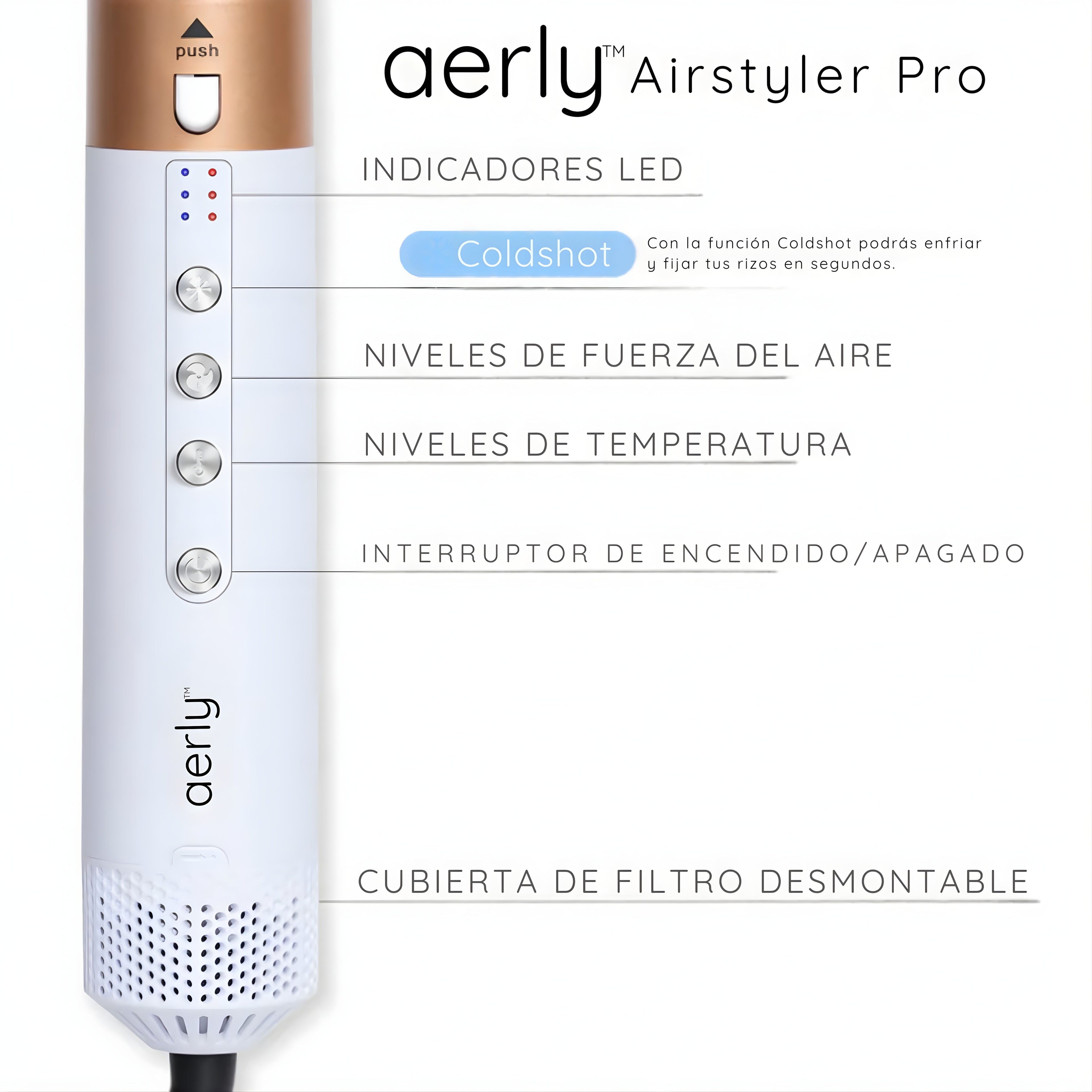 Aerly® AirStyler 5 en 1 + Free eBook